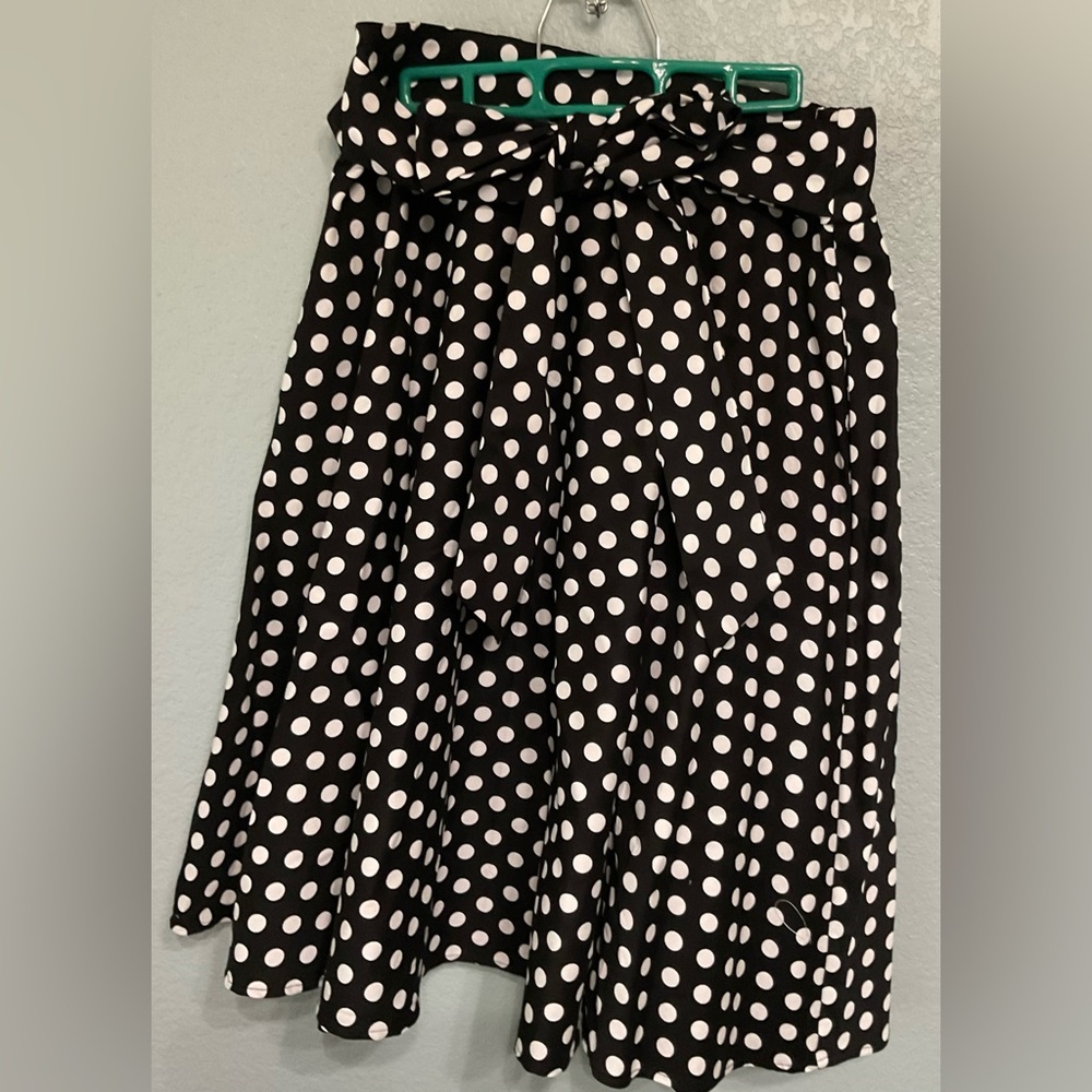 Fit and flair skirt